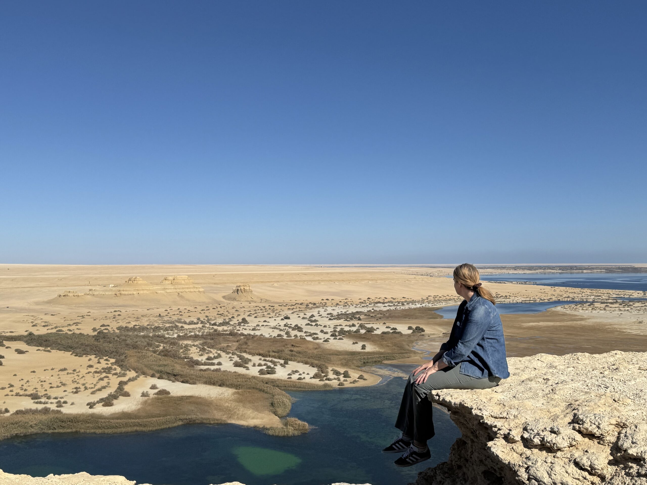 Wadi El Rayan Cairo Egypt Magic Lake Solo travel